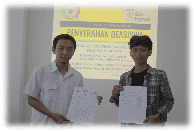 Kerjasama Produktif AK-Tekstil Solo dan PT. Serat Nanas Indonesia: Hasilkan Benang Inovatif Ramah Lingkungan dari Serat Nanas