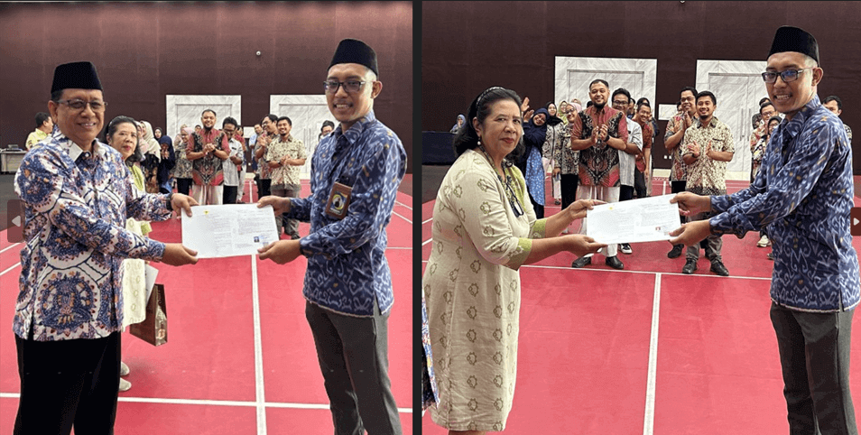 Sederhana namun Penuh Makna: Pelepasan Pensiun Ibu Valentina dan Bapak Bambang