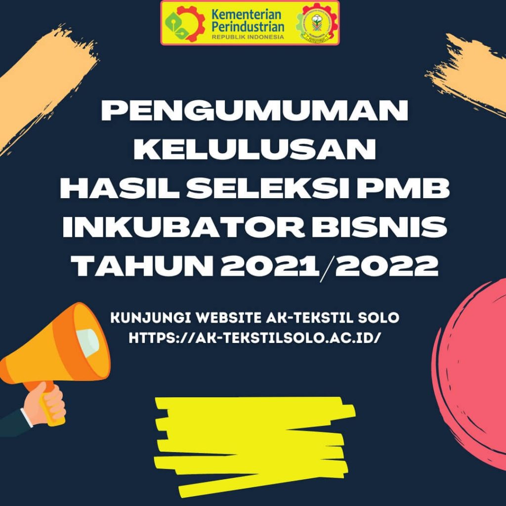 Hasil Seleksi PMB Inkubator Bisnis 2021/2022