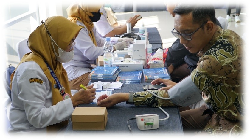 Deteksi Dini dan Edukasi Kesehatan: CKG Hadir di AK-Tekstil Solo