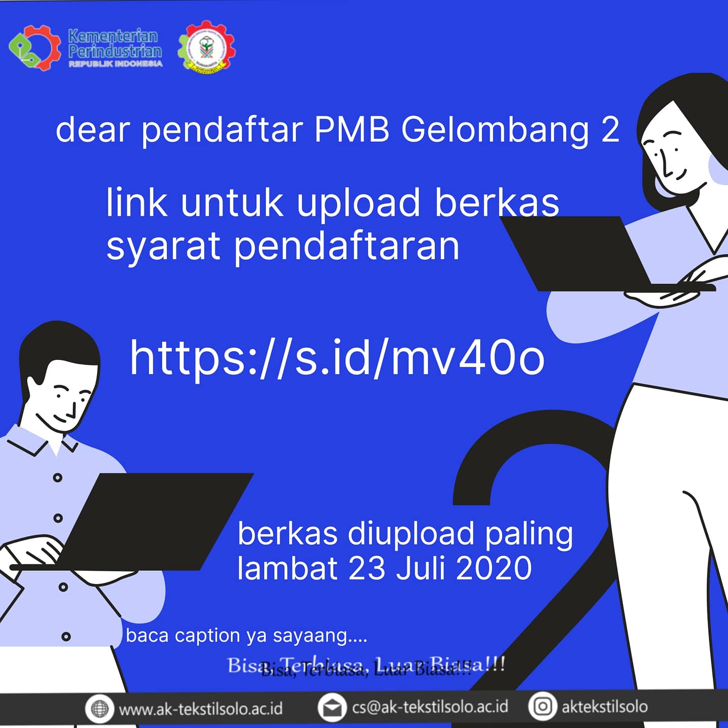 Perubahan Mekanisme Ujian Tertulis PMB Gelombang 2 TA 2020/2021