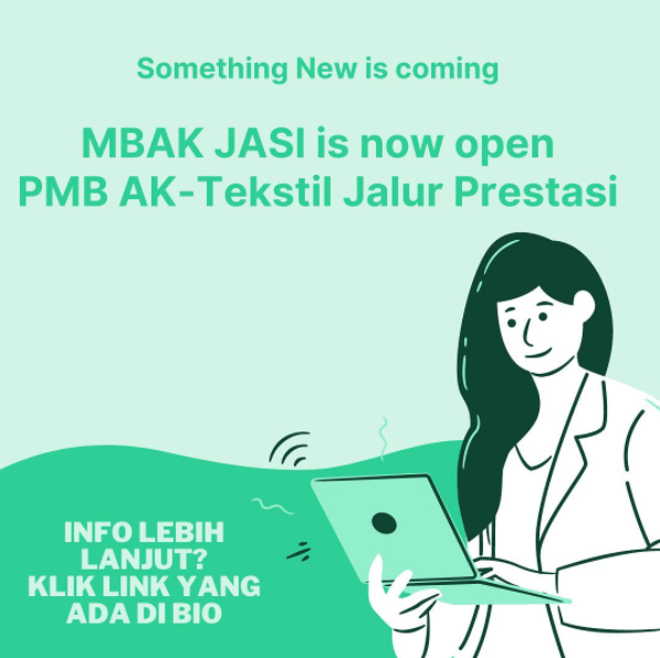PMB AK-TEKSTIL 2021/2022 JALUR PRESTASI (MBAK JASI)