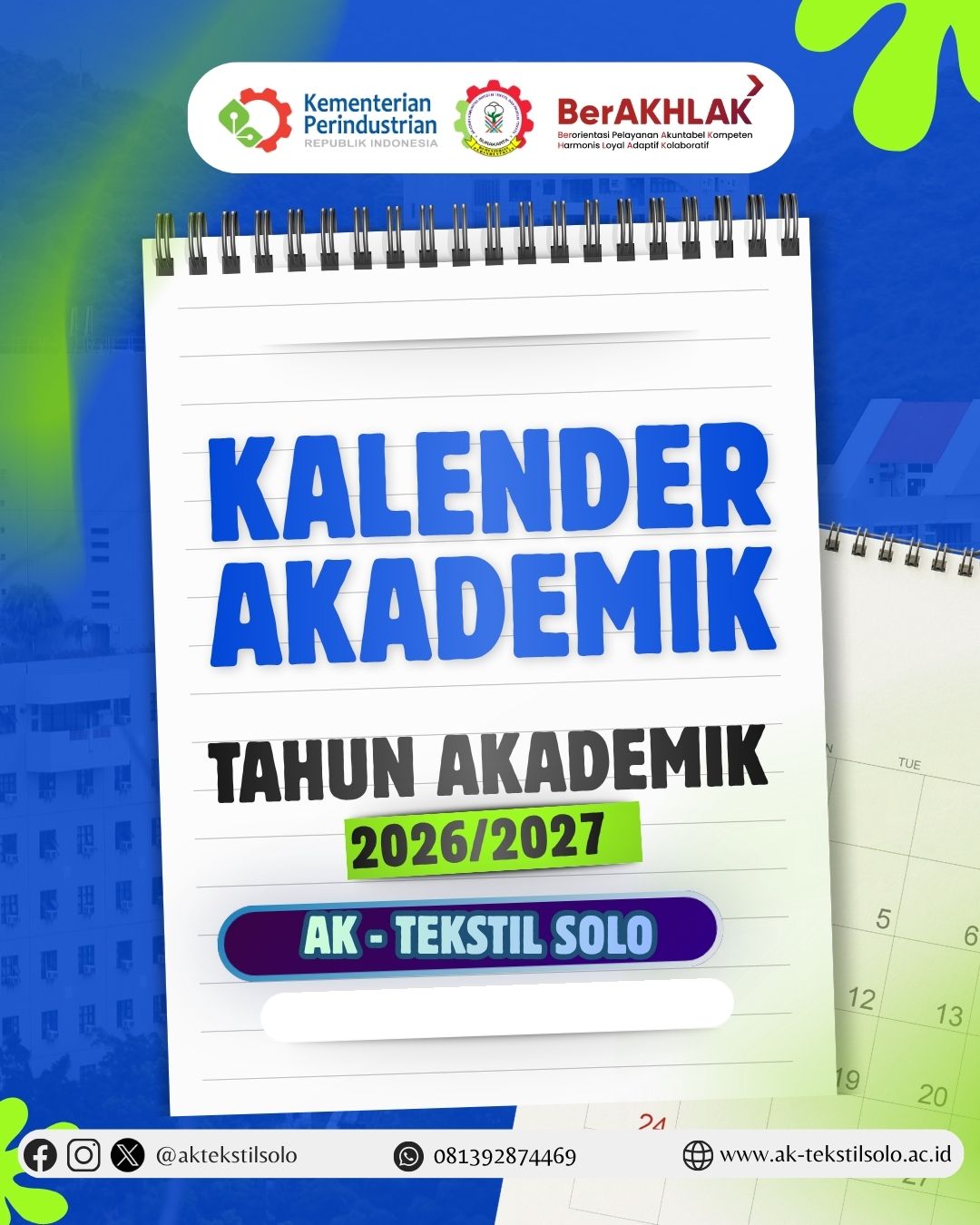 Kalender Akademik Tahun 2026/2027